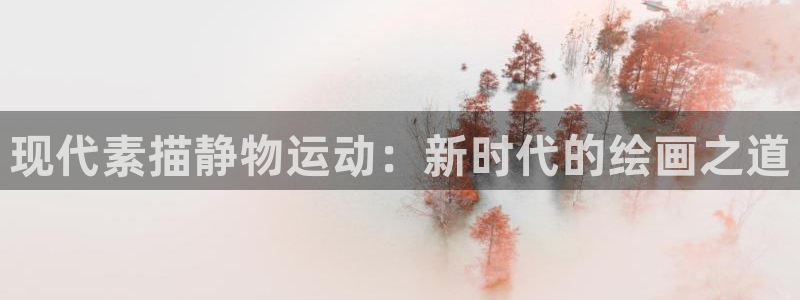 意昂体育4平台是正规平台吗知乎：现代素描静物运动：新时代的绘